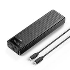 Orico Ohišje za disk DDM2-C3 M.2 NVME USB-C 10 Gb/s – sivo