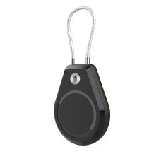 HURTEL Vodoodporna torbica za Apple AirTag z jekleno vrvico - 2 kos.