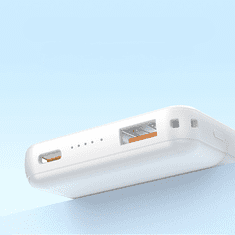 DUDAO Powerbank K14S+ 10000mAh s podstavkom 20W USB-A / USB-C / MagSafe - bela