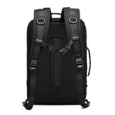 WOZINSKY Premium torba za prenosni računalnik 15,6'' z USB trakom 42x8x28cm - črna