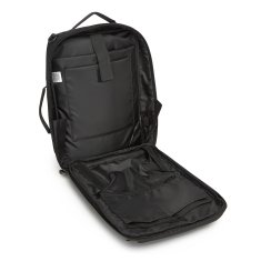 WOZINSKY Premium torba za prenosni računalnik 15,6'' z USB trakom 42x8x28cm - črna