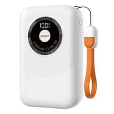 DUDAO Powerbank K21 Mini 10000mAh 22,5W USB-A / USB-C - bež