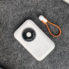 DUDAO Powerbank K21 Mini 10000mAh 22,5W USB-A / USB-C - bež