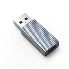 Orico Adapter AH-AC10 USB-C na USB-A - siv
