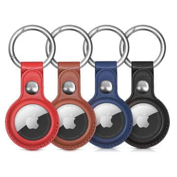HURTEL Etui za lokator Apple AirTag iz ekoskóry - 4 szt.