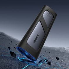 BASEUS Žep za SSD disk do 8 TB FlyJoy M.2 NVMe 10 Gb/s UASP TRIM - siv