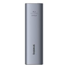 BASEUS Žep za SSD disk do 8 TB FlyJoy M.2 NVMe 10 Gb/s UASP TRIM - siv