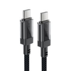 AceFast USB-C kabel z najlonsko ovojnico PD 60W 480Mb/s - črn