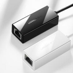 Ugreen Zunanja omrežna kartica LAN RJ45 - USB 2.0 100 Mbps - črna