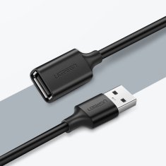 Ugreen Podaljšek adapter za kabel USB 2.0 50 cm črn