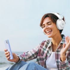Tronsmart Brezžične slušalke Sounfii Q20 ANC Bluetooth 5.3 – bele