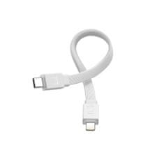 Joyroom Magnetni powerbank 10000 mAh 20 W s stojalom + kabel Lightning – USB-C, bel