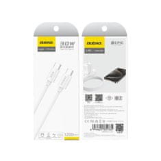 DUDAO Kabel L4C USB-C - USB-C 30 W 480 Mb/s 2 m - bel