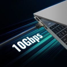 Ugreen Mrežni kabel patchcord STP RJ45 Cat 7 5 m črn