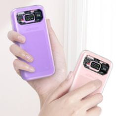 AceFast Powerbank 10000mAh Sparkling Series hitro polnjenje 30W siva