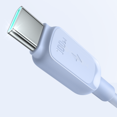 Joyroom Kabel USB-C - USB-C 100 W, 1,2 m, modri