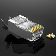 Ugreen Modularni vtič RJ45 8P8C Cat 6A / 7 - KOMPLET 10 kosov.