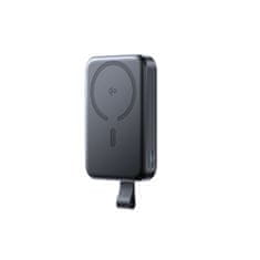 Joyroom Powerbank 10000mAh 22,5W Qi2 JR-PBM11 MagSafe s stojalom - črn