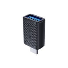 AceFast USB-A na USB-C 3.0 adapter (moški) 5 Gb/s - črn