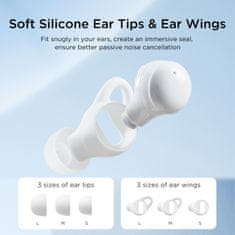 Joyroom Brezžične slušalke TWS Cozydots Series z aktivnim dušenjem hrupa Bluetooth 5.3 bele