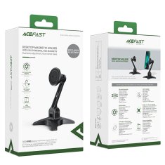 AceFast Stojalo z magnetnim držalom za telefon, črno