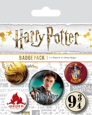 Epee Harry Potter - Komplet priponk Gryffindor