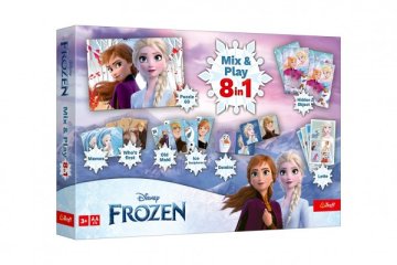 Trefl Namizna igra Mix & Play 8v1 Ledeno kraljestvo/Frozen