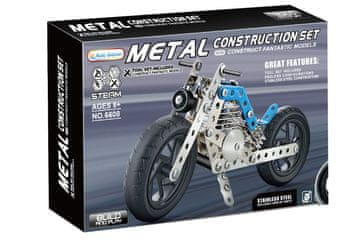 Alltoys Kovinski komplet motorno kolo modra 140 kosov