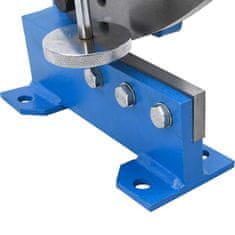 Vidaxl Vzvodne škarje za pločevino 125 mm modre