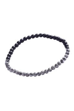 Marc Malone Moška zapestnica z biseri in jaspisom MCGB5110