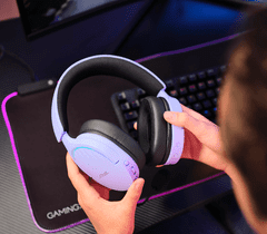 Trust GXT491P Fayzo slušalke, brezžične, vijolične