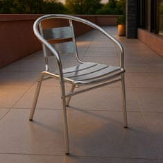 Linder Exclusiv Aga Vrtni kovinski stol DS586-4