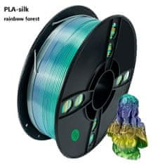 KingRoon Silk PLA mavrični gozd filament 1.75mm 1kg