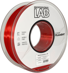 Professional Lab Silk PLA Dvojna Barva rdeča zlata filament 1.75mm – Professional Lab Sijajni Filament za 3D Tisk (1kg Kolut)