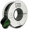 Professional Lab Silk PLA Dvojna Barva črna zelena filament 1.75mm – Professional Lab Sijajni Filament za 3D Tisk (1kg Kolut)