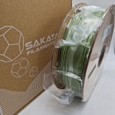 Sakata 3D PLA3D850 MIX Barva Temno Zelena-Naravna Filament 1.75 mm (1 kg Kolut)