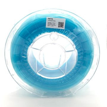 Sakata 3D PET-G MIX Barva Prozorna-Svetlo Modra Filament 1.75 mm (1 kg Kolut)