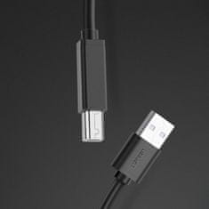 Ugreen Kabel za tiskalnik ali skener USB-B - USB-A 2.0 10 m črn
