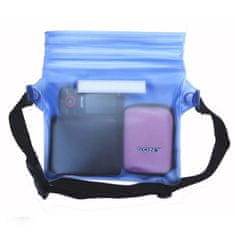 HURTEL Vodoodporna PVC torba za telefon in dokumente Outdoor - črna