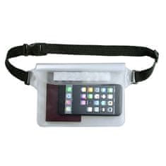 HURTEL Vodoodporna PVC torba za telefon in dokumente Outdoor - črna