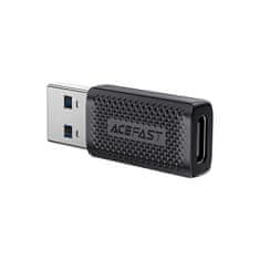 AceFast USB-C na USB-A 3.0 adapter (moški) 5 Gb/s - črn