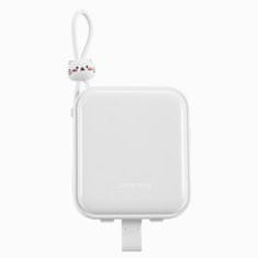 Joyroom Powerbank s stojalom, kablom USB-C in Iphone Lightning Cutie Series 10000mAh 22,5W bel