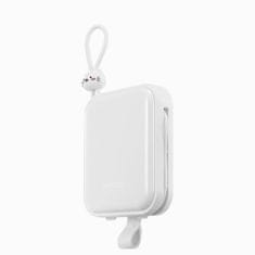 Joyroom Powerbank s stojalom, kablom USB-C in Iphone Lightning Cutie Series 10000mAh 22,5W bel