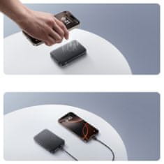 Joyroom Powerbank 10000mAh 22,5W Qi2 JR-PBM12 MagSafe s stojalom - črn