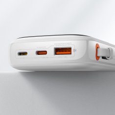BASEUS Powerbank s hitrim polnjenjem 10000mAh 22,5W QC-PD-SCP-FCP kabel USB-C bel