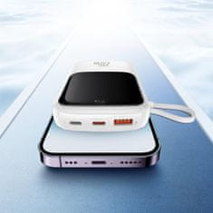 BASEUS Powerbank s hitrim polnjenjem 10000mAh 22,5W QC-PD-SCP-FCP kabel USB-C bel