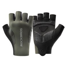 ROCKBROS Kratke kolesarske rokavice brez prstov, velikost XL - zelene