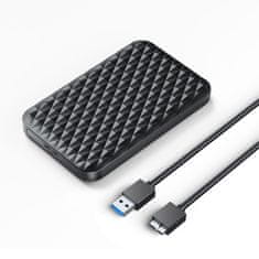Orico Ohišje za disk 2520U3-V1 2,5'' HDD / SSD USB Micro-B 5 Gb/s – črno