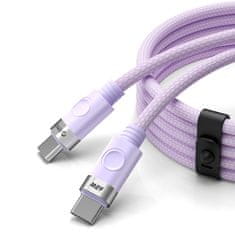 Orico Kabel CDX 60W 3A Power Delivery USB-C 1m - vijoličen