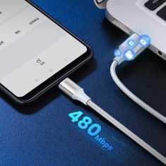Ugreen Kabel USB-A - USB-C QC 3.0 3A 0,5 m - bel